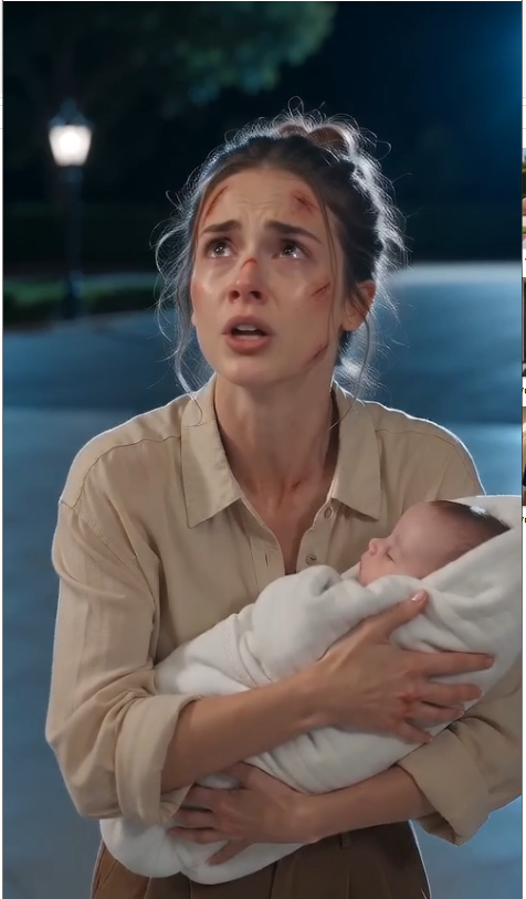 A homeless woman begged me for work because her baby was starving—then she lifted her head, and I recognized the wife I had buried two years ago.