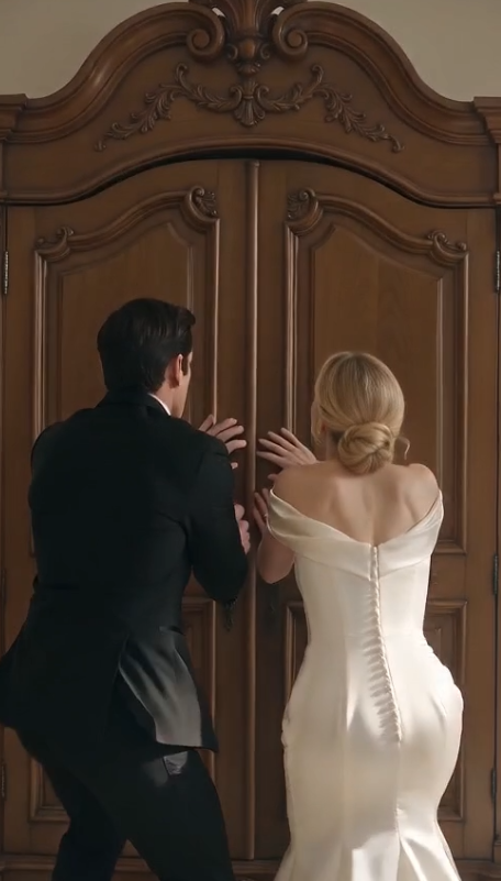 The Voice Hidden in the Wedding Wardrobe Knew the Groom Before He Became Ethan Westbrook