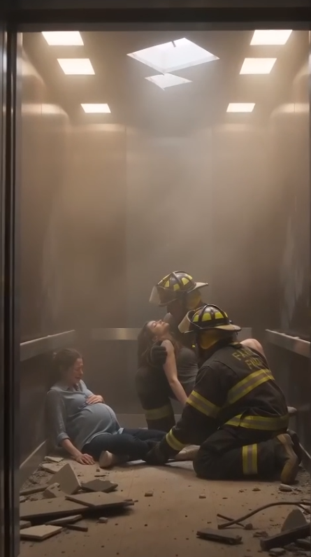 When my firefighter husband finally reached the trapped elevator, I thought he was coming to save me. Instead, he rushed past his pregnant wife, lifted his ex into his arms, and left me behind with our unborn daughter.  Trapped in an Elevator for Seven Hours, My Husband Rescued His Ex First. When I Came Back, Everything Changed.