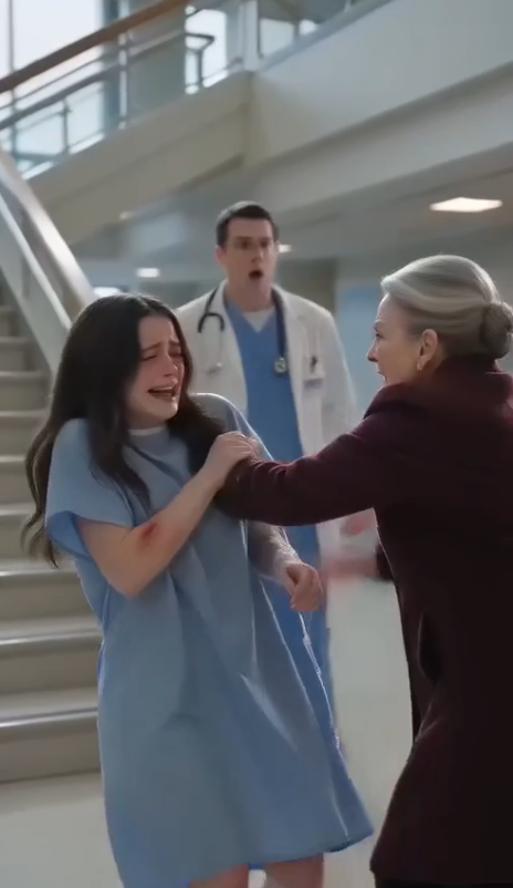 Inside A Crowded Hospital Lobby, My Mother-In-Law Ripped Out My IV And Shoved Me Down A Flight Of Stairs While My Husband Blocked The Nurses From Helping.
