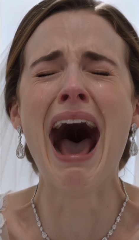 The tablet screen flickered, casting a cold, fluorescent blue glow over Preston’s pale face. The murmur of wedding guests died instantly, replaced by a suffocating silence so heavy you could hear the frantic rhythm of Sophie’s breathing against my shoulder.