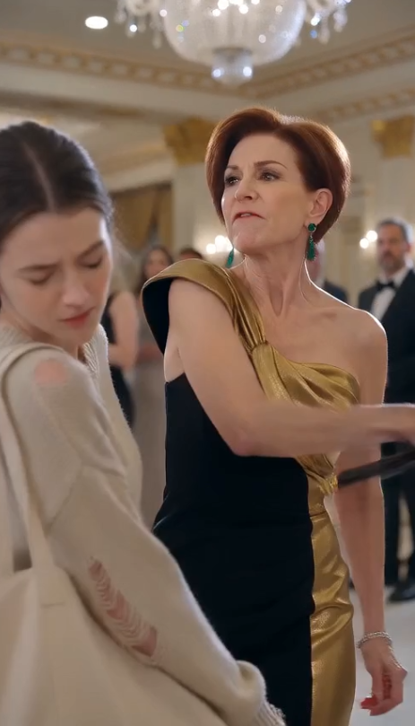 "THEY THREW THE WOMAN IN TORN CLOTHES TO THE FLOOR—THEN THE HOTEL MANAGER READ THE GOLDEN NAME ON HER INVITATION"