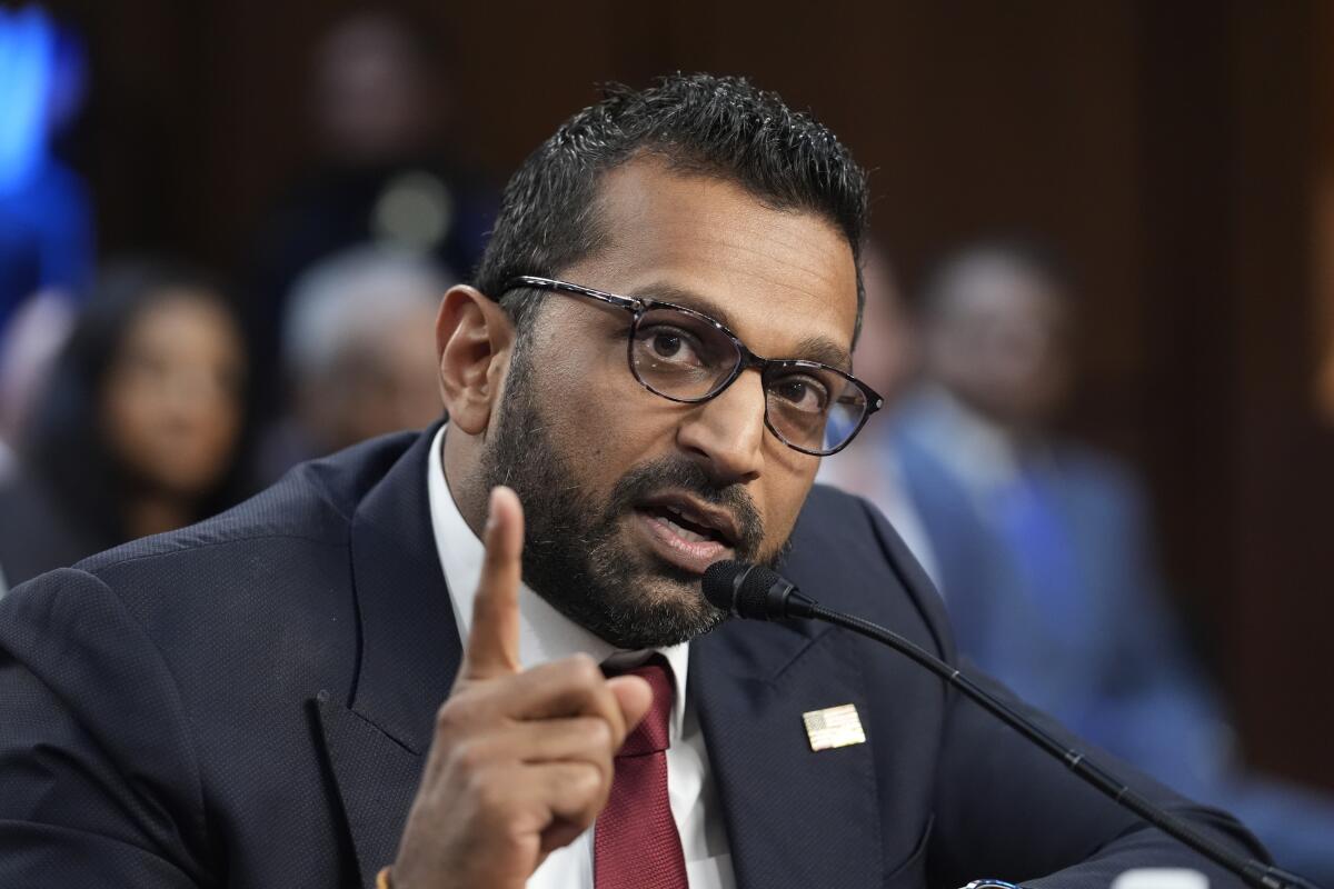 FBI's Kash Patel Announces He's Been Arrested - We Got Him!