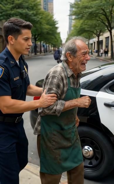 He thought he was losing his only source of survival. Then the officer opened the window.