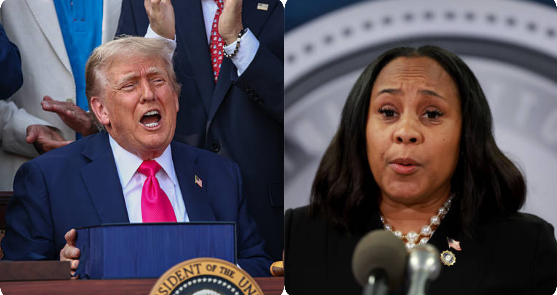 President Donald Trump Turns the Tables on Fani Willis, Seeks Millions After Her RICO Lawfare Case Fell Apart