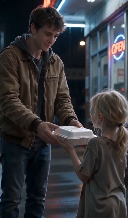 He secretly followed a little girl into a crumbling room, only to discover a heartbreaking