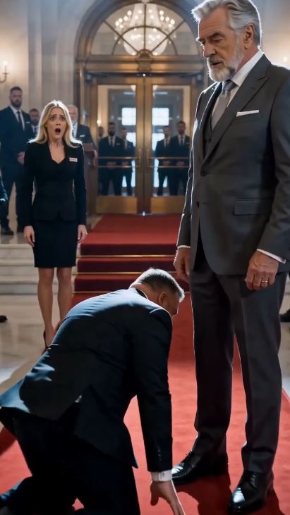 He left a torn invitation on the table and delivered a chilling lesson