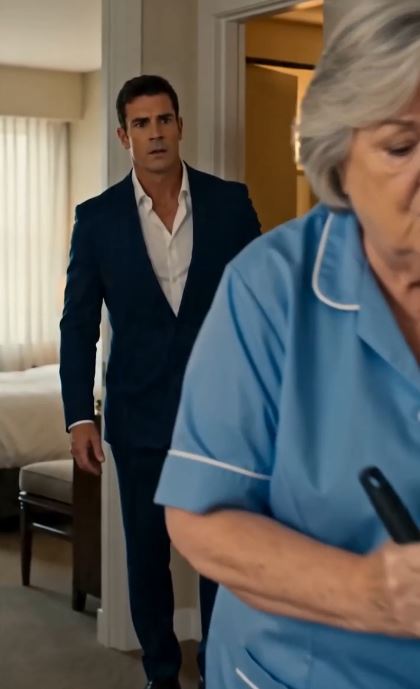 Full Story : The millionaire heard a janitor humming a lullaby from his childhood… Then a name ruined the life of the man who had raised him.