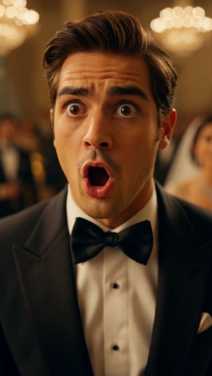 The Ending 😮 :  The grand ballroom doors slammed open as a young man's sudden fall from grace was captured by dozens of high-society cameras.