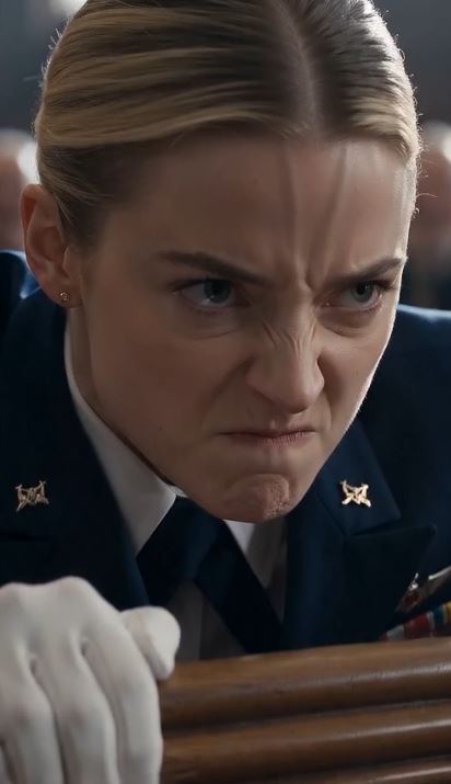 She fell as a Lieutenant, she stood up as a survivor.