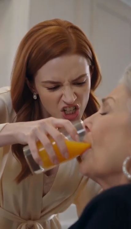 Part 2 : High-definition hidden cameras recording every drop of poison. Game over, Rebecca.