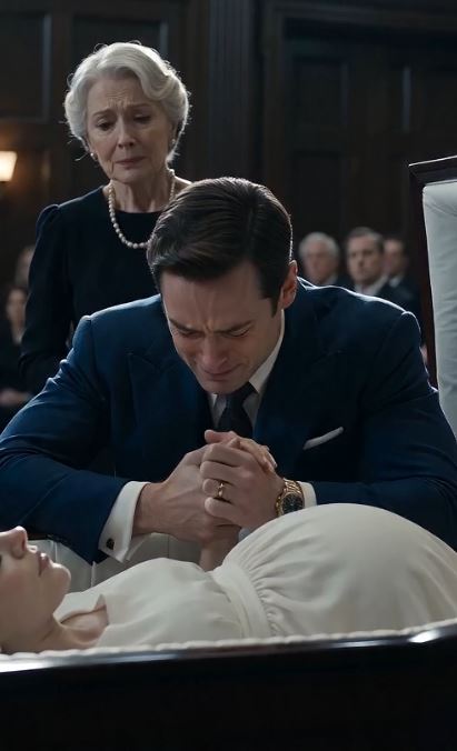 The coffin wasn't just holding his wife; it was holding the secrets they were all terrified to speak.