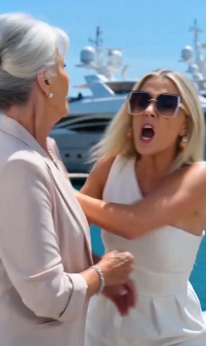 Full Story : A cruel event manager violently shoved a poor old lady, instantly regretting it when the billionaire owner arrived.