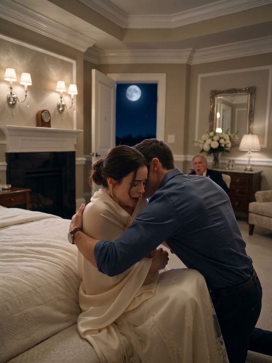 "Not anymore, grandfather." The moment the victim finally reclaimed her power from the man who broke her.