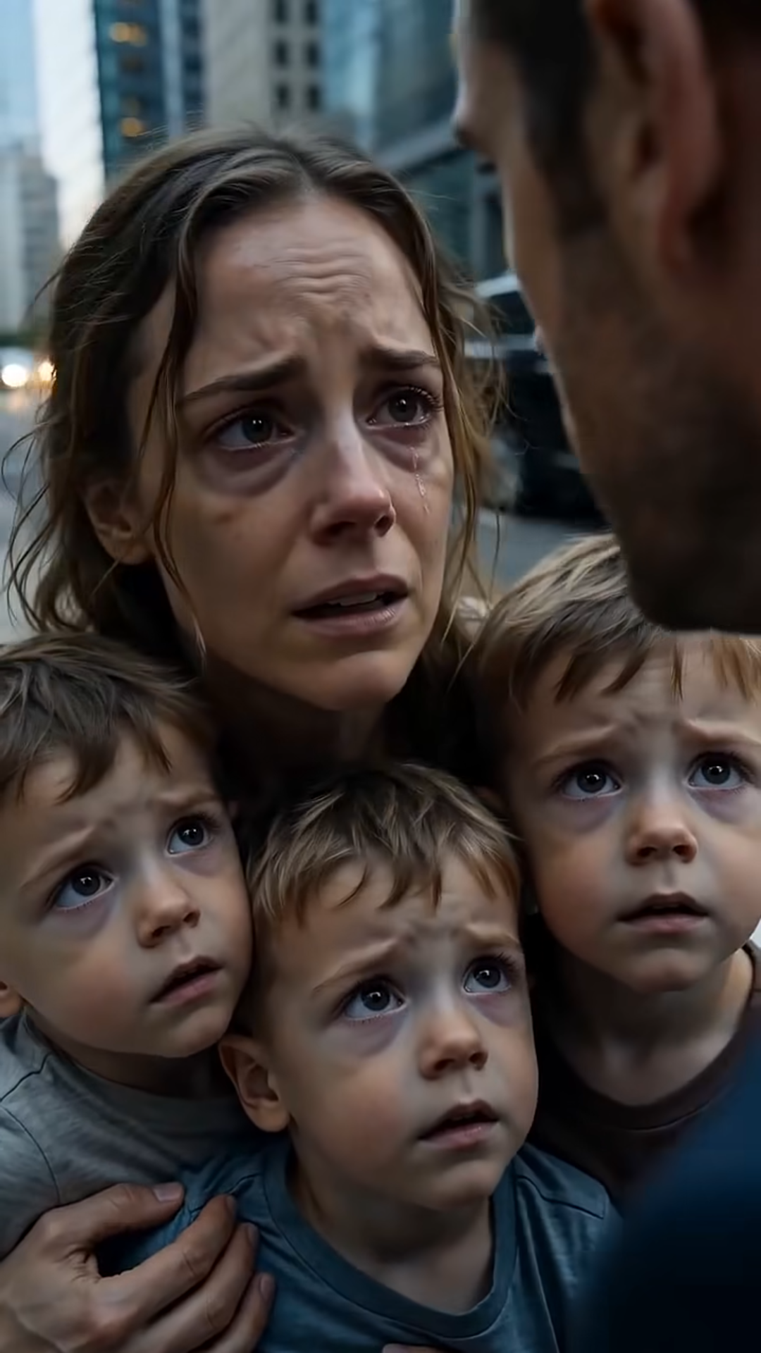 “The Day He Walked Away… She Was Carrying Three”