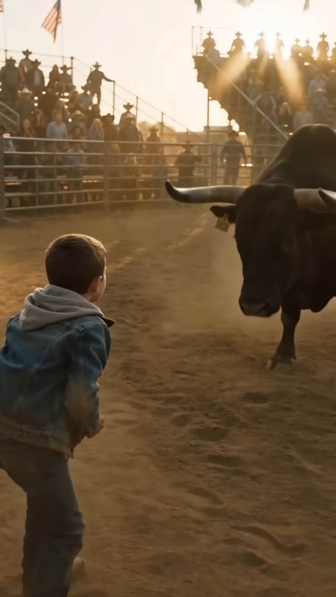 “The Bull Everyone Feared… Followed the Boy Home”