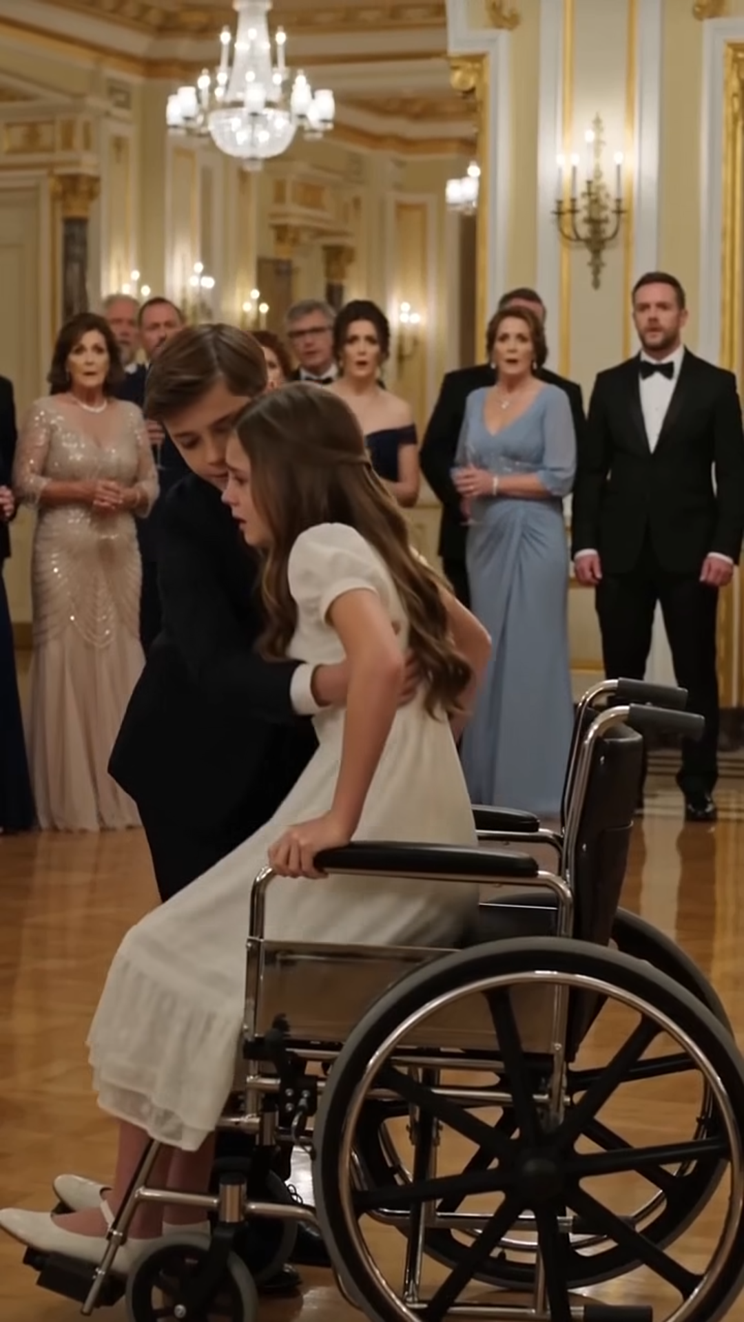 The Boy Everyone Ignored Helped a Billionaire’s Daughter Walk — Then the Truth About His Mother Broke the Entire Ballroom