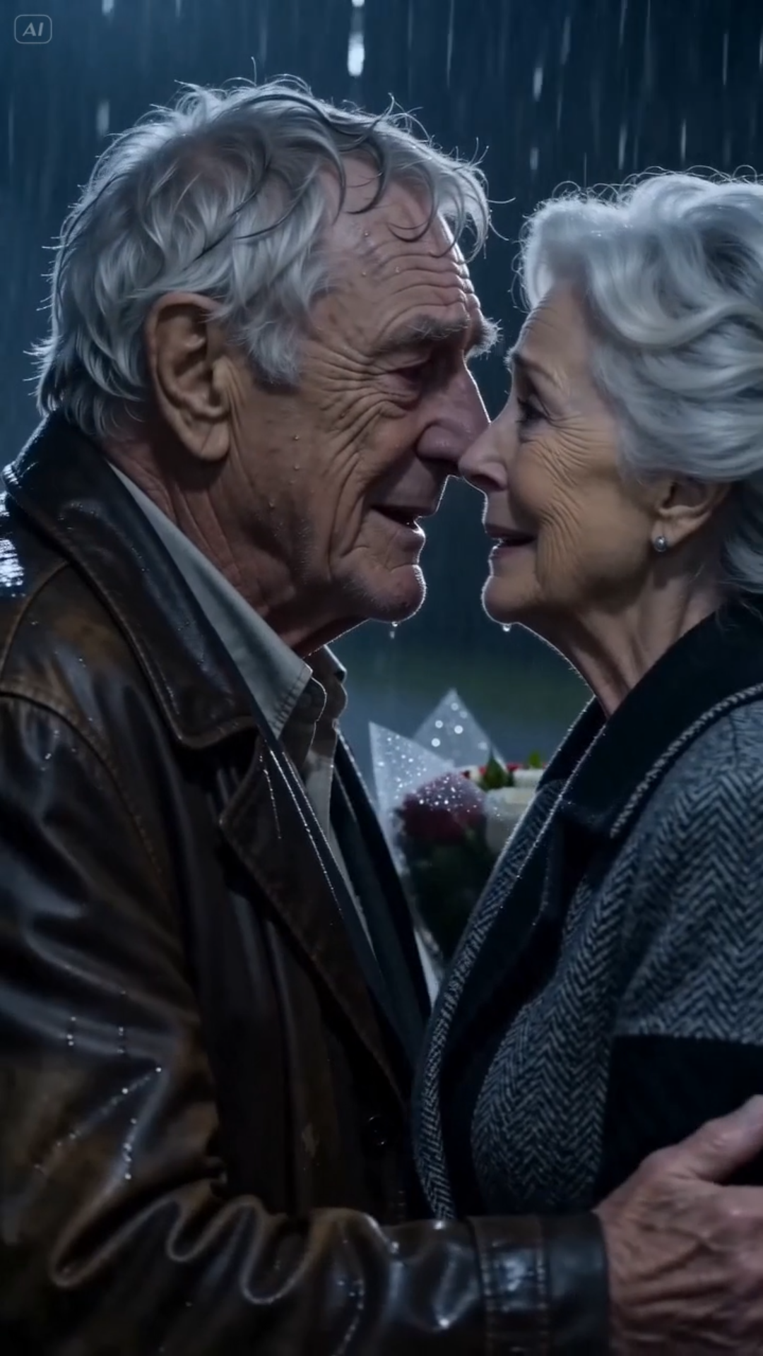 He Pushed an Old Woman Into the Rain — Seconds Later, He Realized She Once Saved Him From a Fire