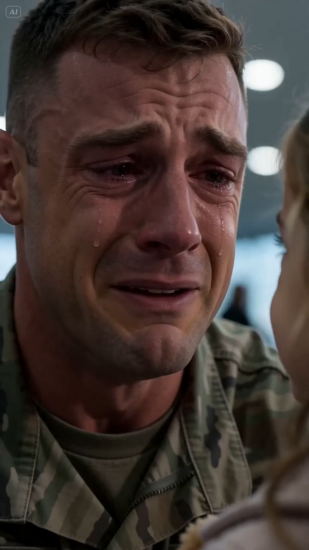 She Ran to the Wrong Soldier — Then Learned Her Dad Was Still Alive