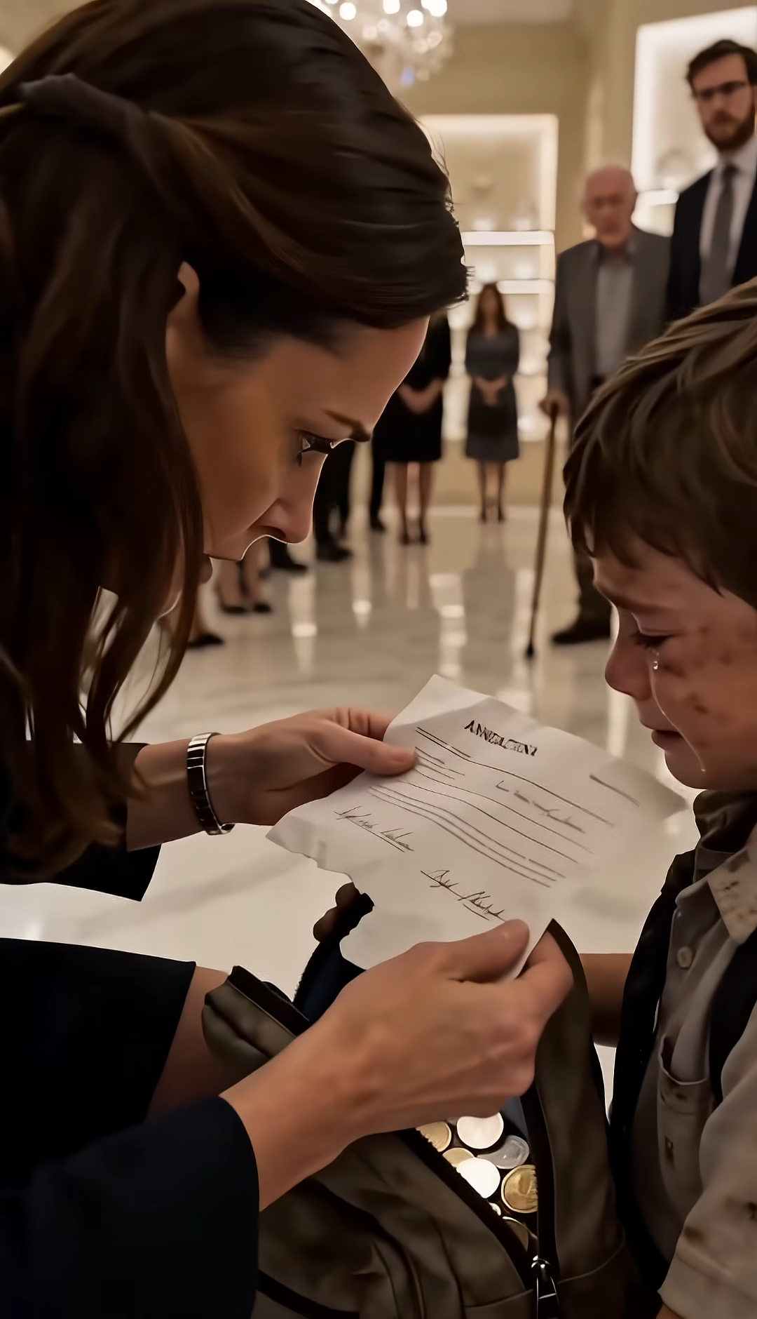 The Little Boy Broke a Crystal Shelf — Then Exposed the Lie That Destroyed His Mother