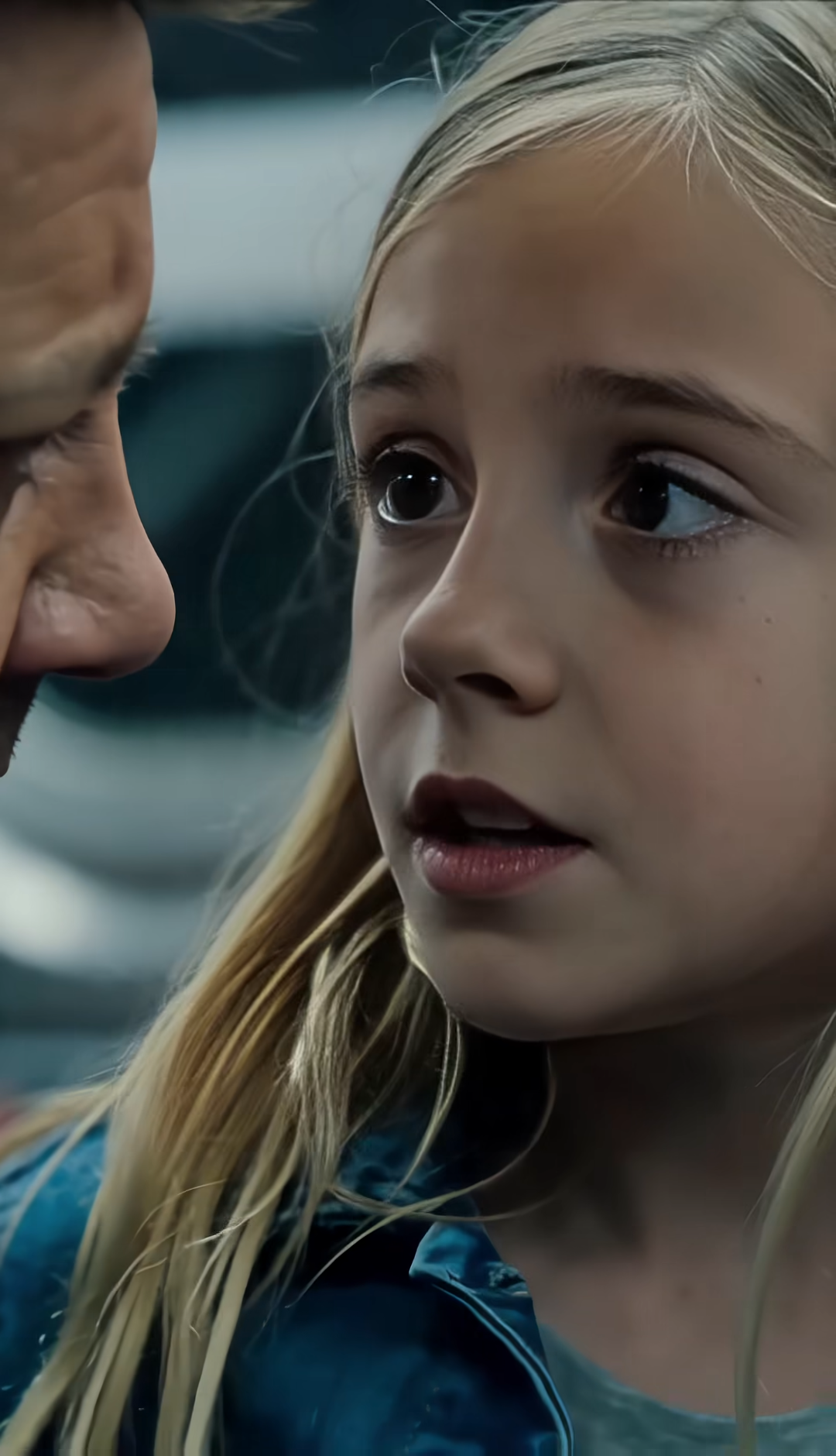 The Little Girl Whispered “He’s Not My Father” — Then the Man With the Wolf Tattoo Stood Up