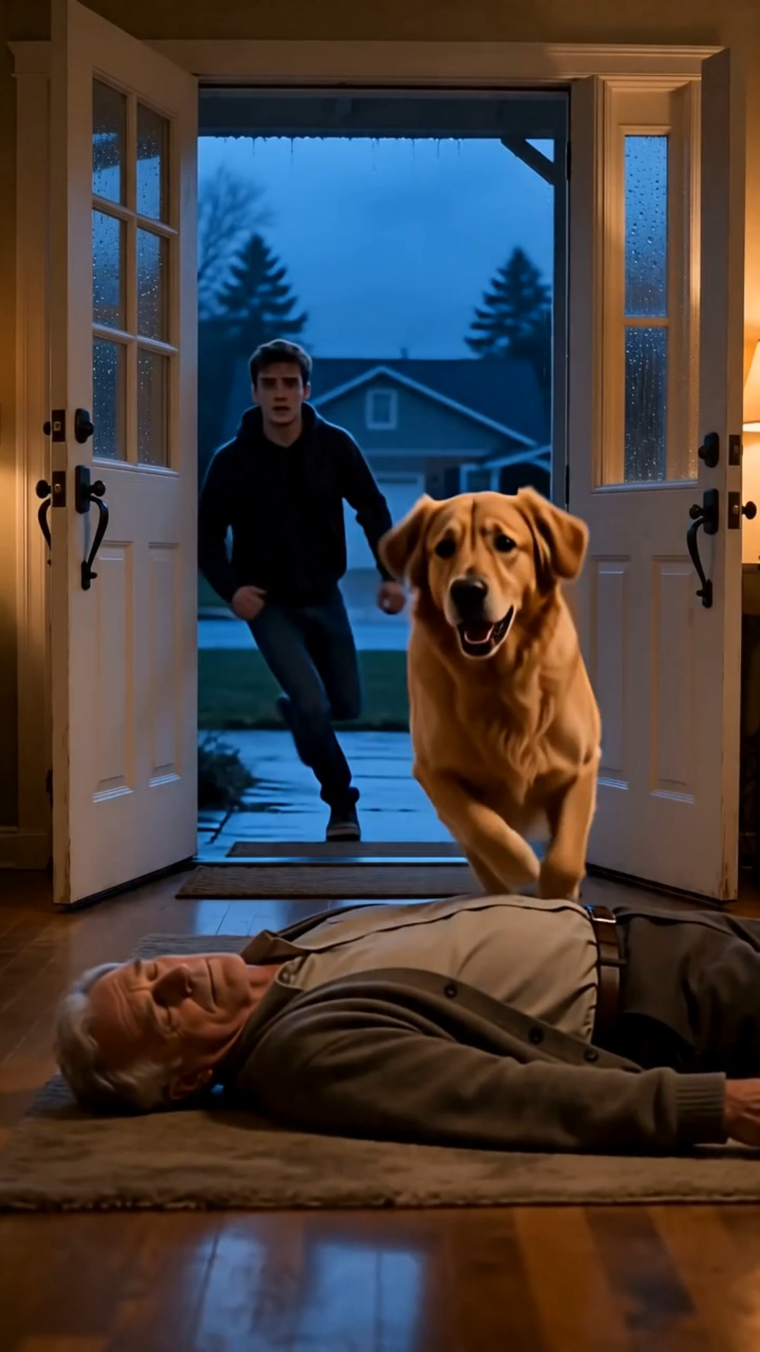 The Dog Refused to Let His Owner Die Alone