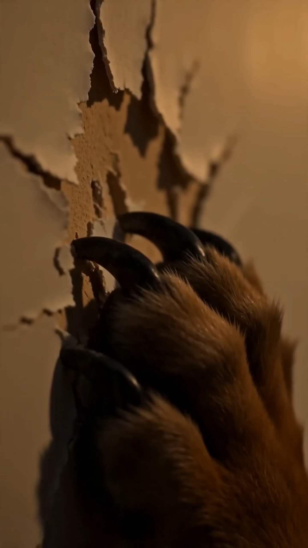 Our Dog Wouldn’t Stop Barking at the Bedroom Wall — When We Finally Broke It Open, We Called the Police