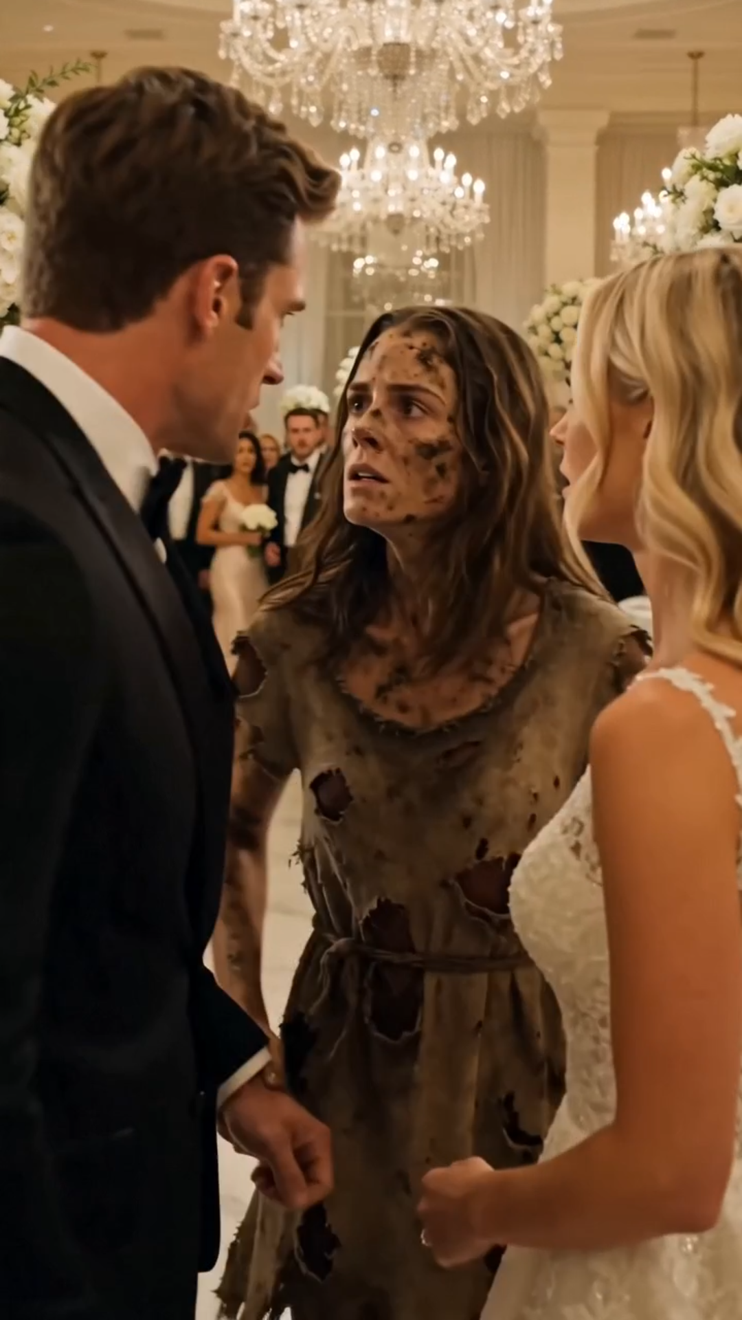 The Homeless Woman Stopped the Wedding — Then Revealed Their Son Was Alive