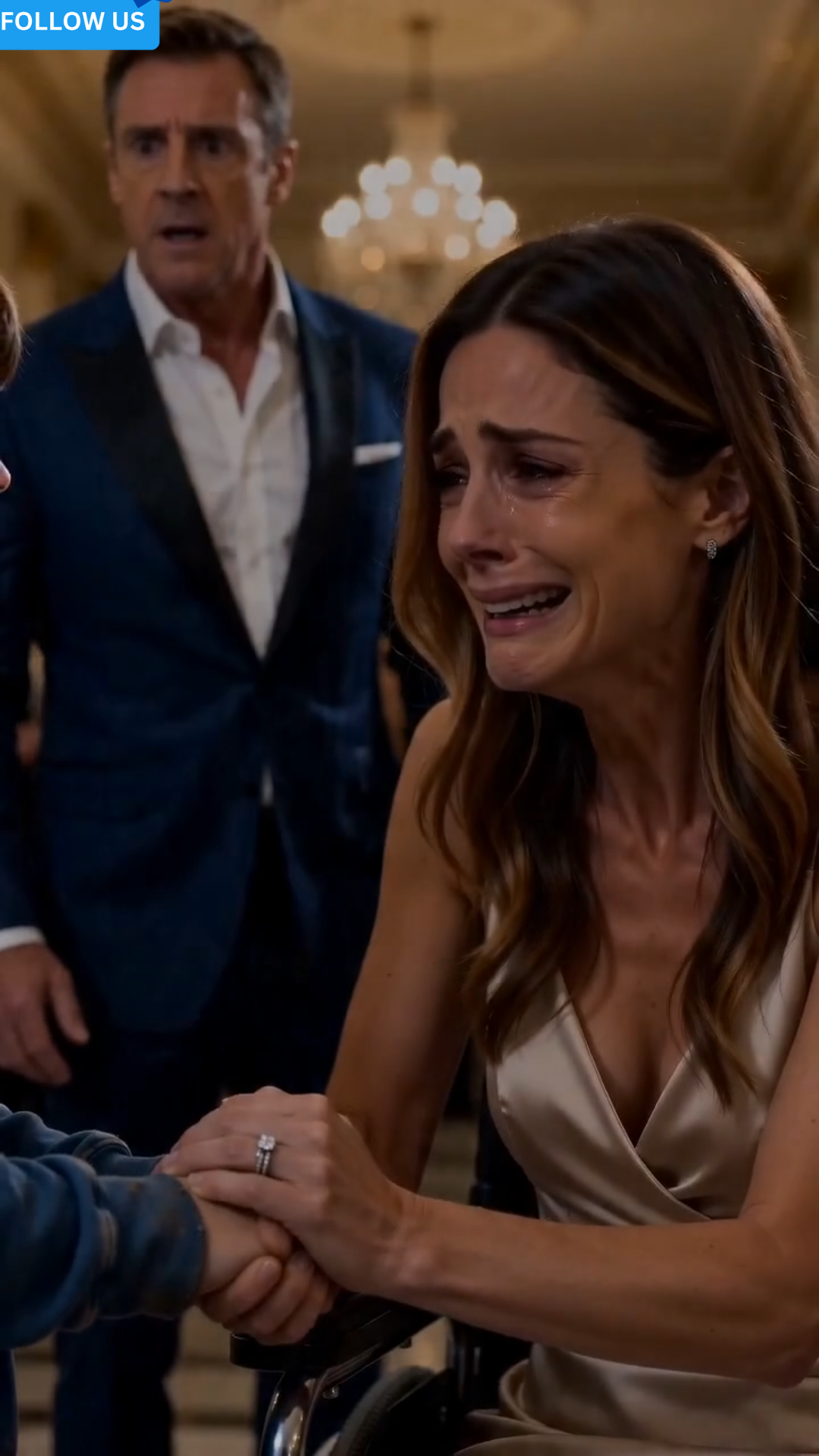 THE BOY IN THE GREEN HOODIE TOUCHED THE WOMAN’S HAND… THEN SHE WHISPERED “MY SON”