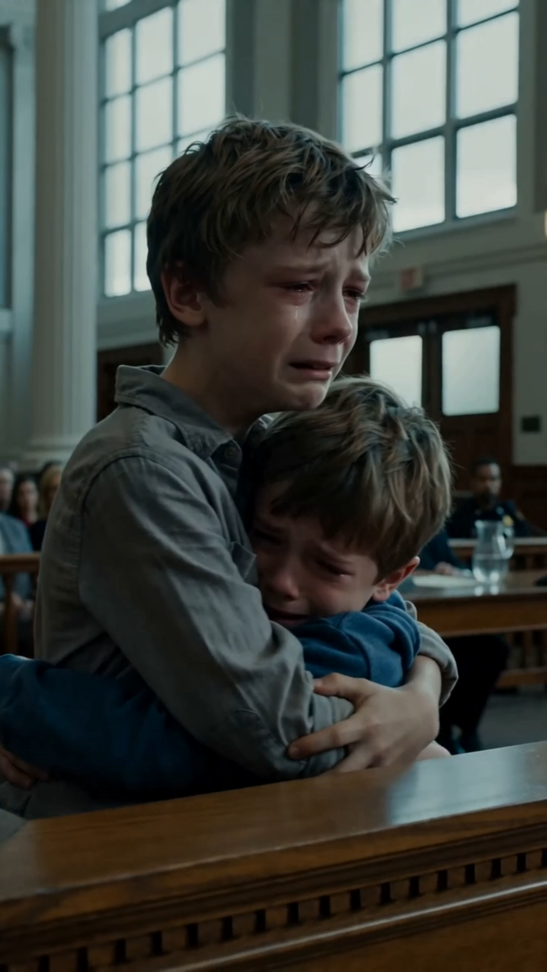 THE 16-YEAR-OLD BOY STOOD IN COURT HOLDING HIS LITTLE BROTHER… THEN THE JUDGE DID SOMETHING NO ONE EXPECTED