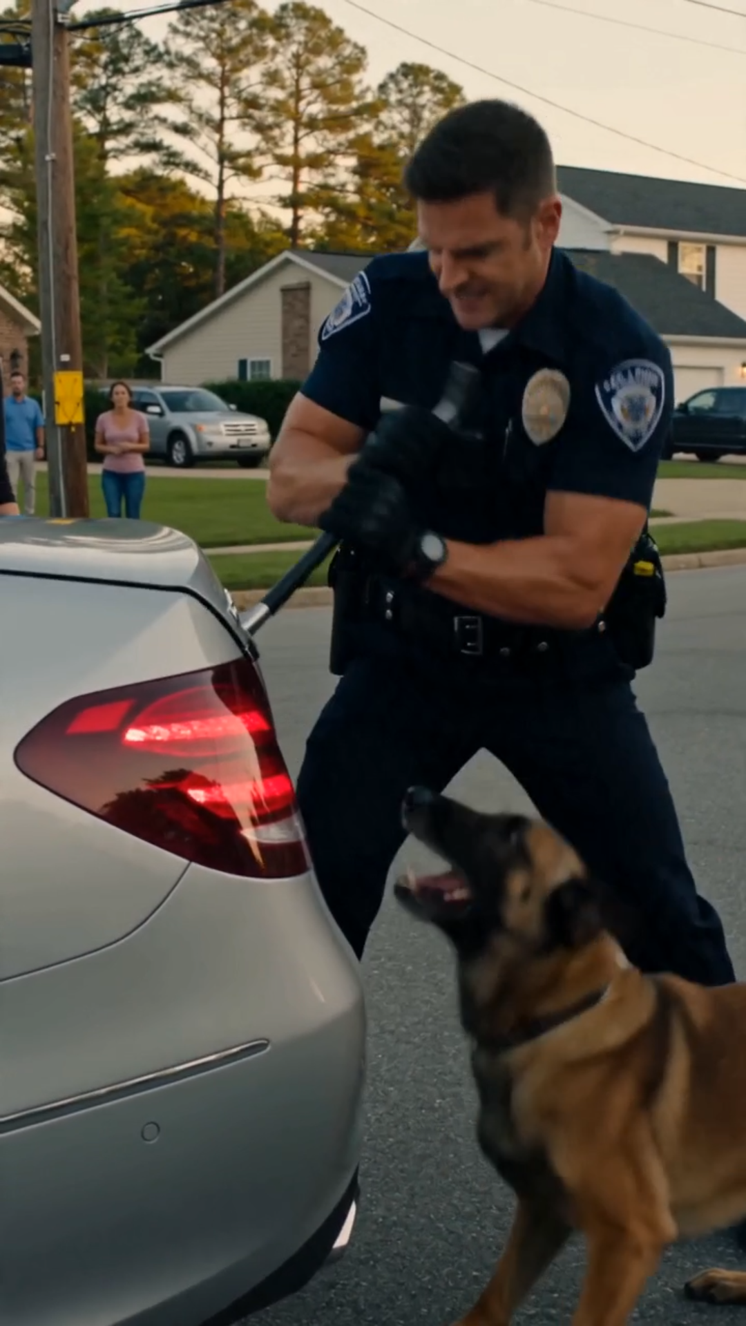 The Dog Knew There Was a Child in the Trunk Before Anyone Else Did