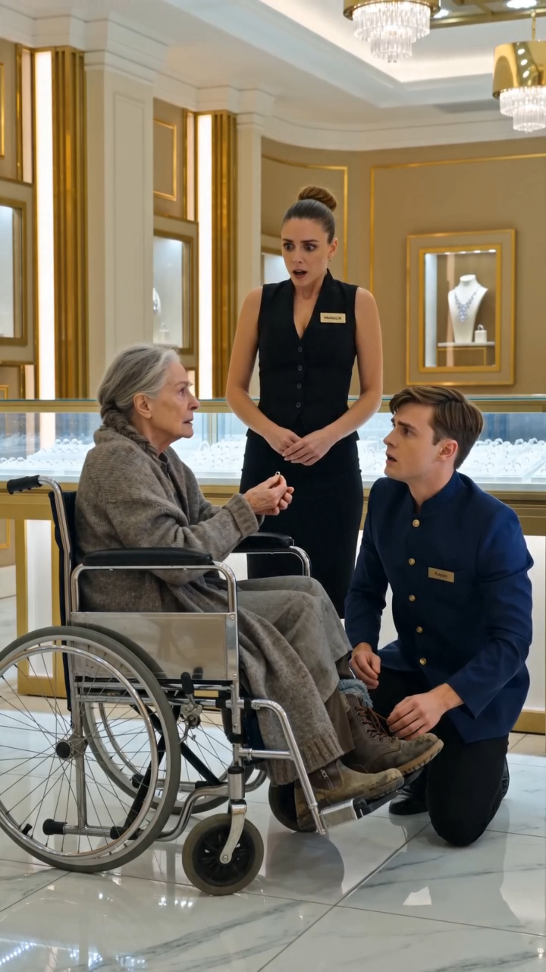 The Rich Manager Humiliated an Old Woman Over a Gold Ring — Then Discovered She Founded the Store