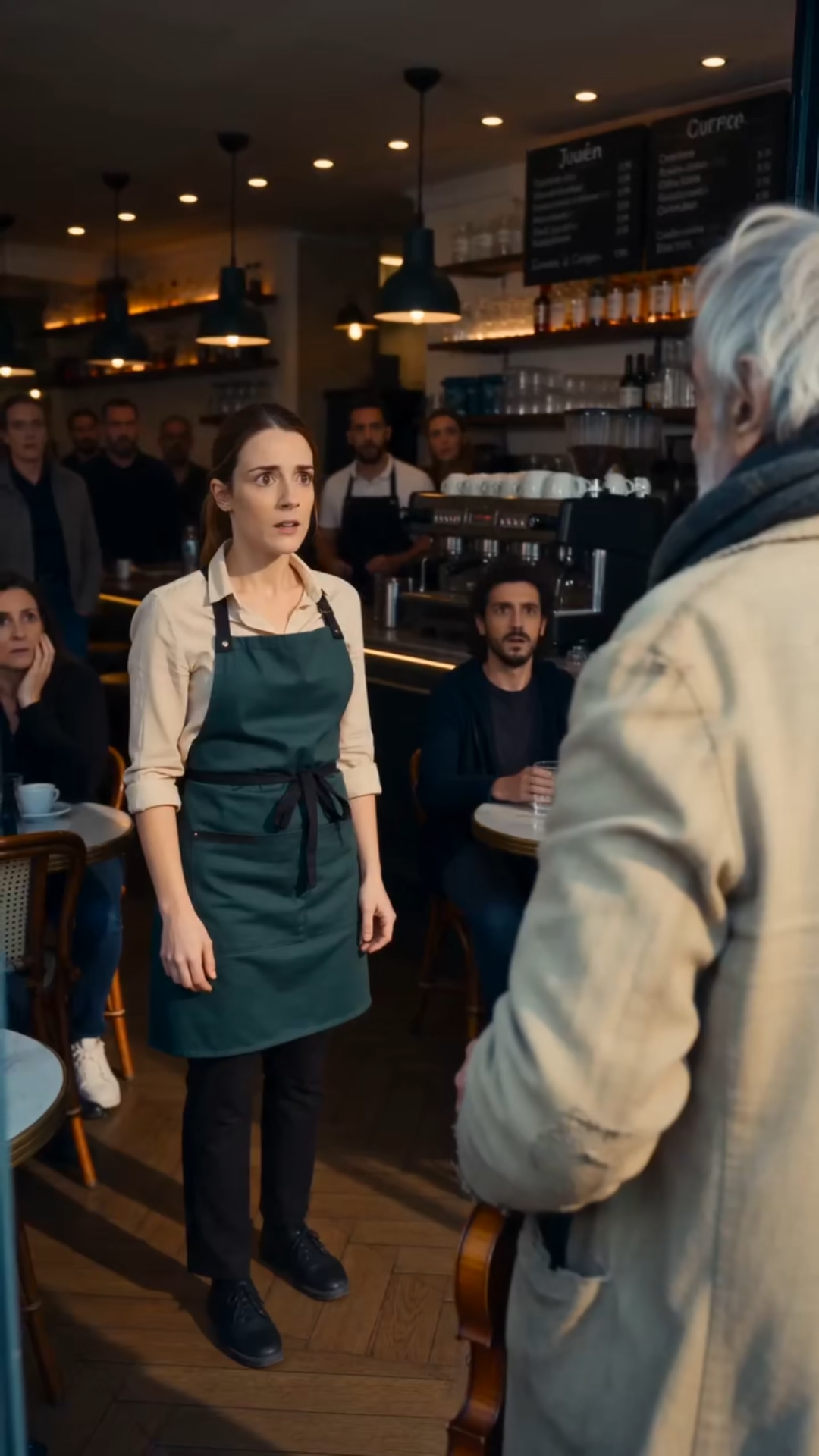 Elle a perdu son emploi pour avoir aidé un vieux violoniste — puis la vérité a tout changé