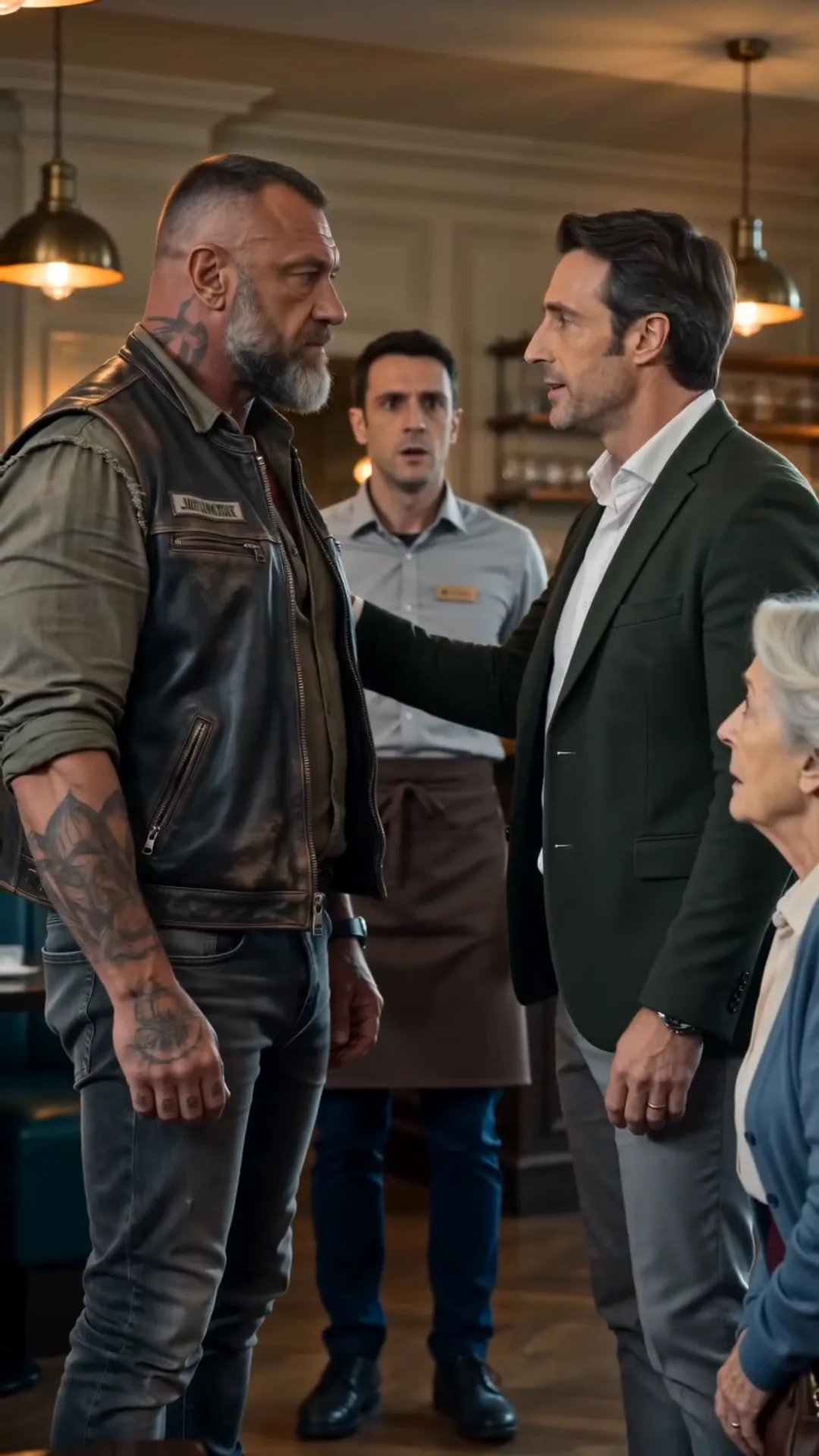On l’a chassé du restaurant à cause de son apparence…