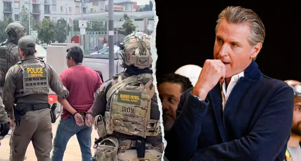Gavin Newsom Freaks Out at Live Rally — Trump Just ARRESTED Them in Front of Everyone description: Huge developme