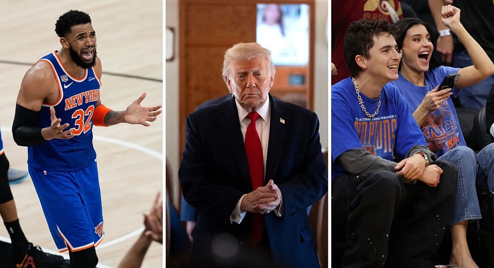 Trump Arrives at NBA Finals - Who He Showed Up With Stuns Everyone