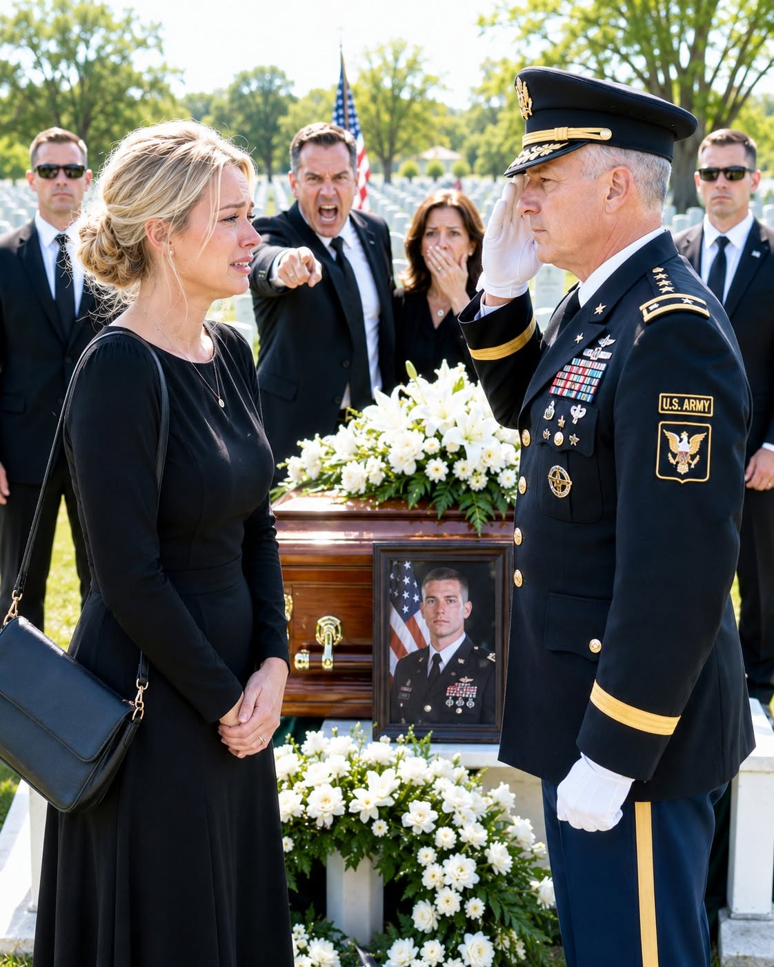 I came to my grandfather’s funeral in uniform after ten years away, and one salute from the Department of Defense silenced my father.
