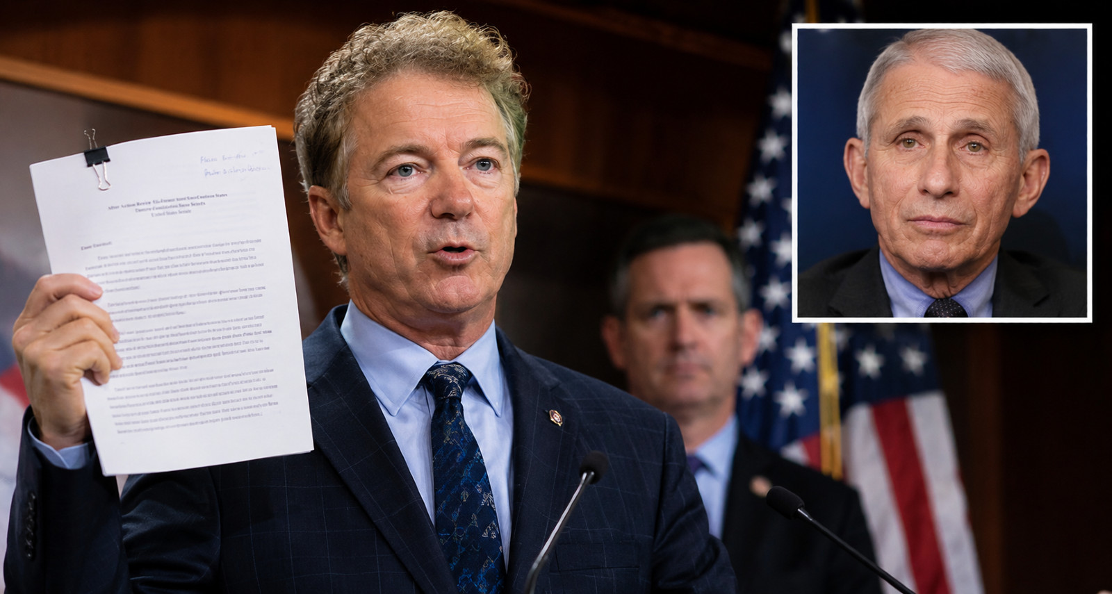 Dr. Anthony Fauci Caught — Republicans Hold Up One Piece of Paper That Should Land Him in Jail