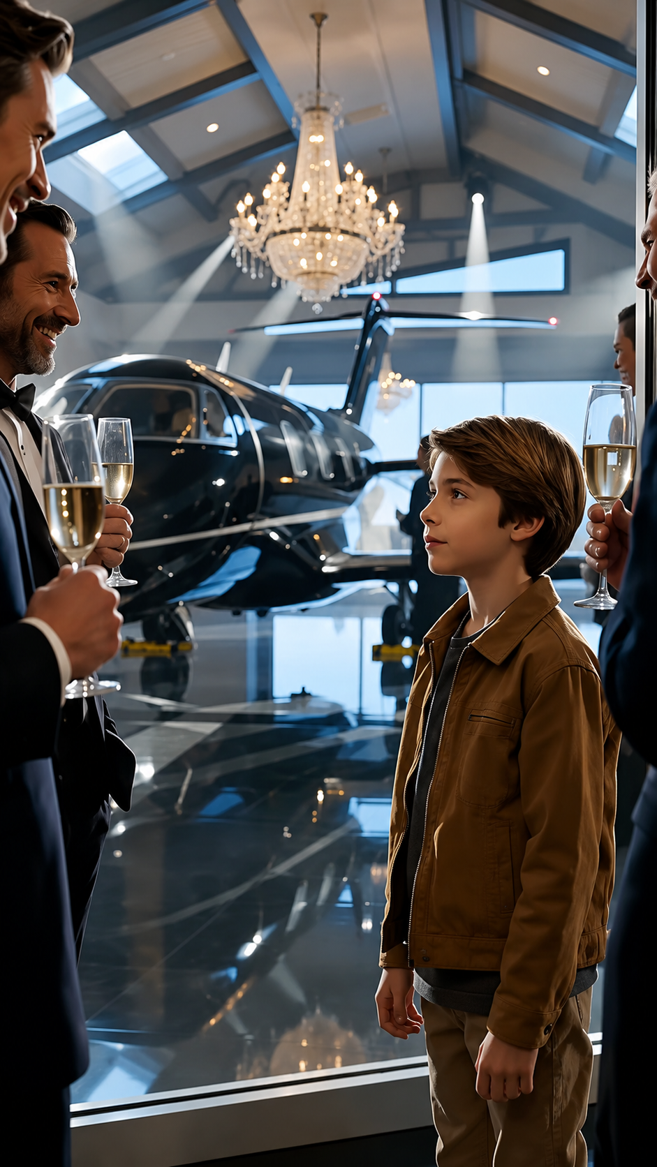 Everyone Mocked the Boy at the Airport Until He Unlocked the Billionaire's Jet