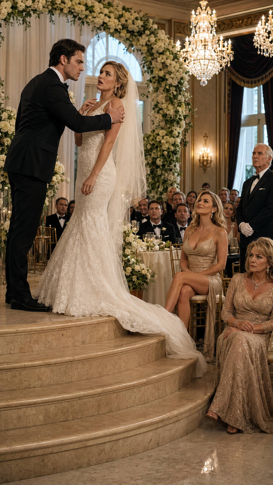 He Threw His Bride Off The Wedding Stage—Then Her Father’s Deal Destroyed Him.
