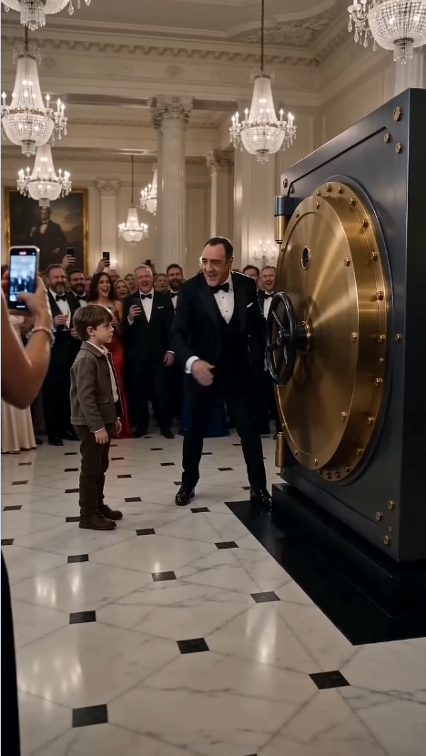 “I’ll give you ten thousand if you open it,”