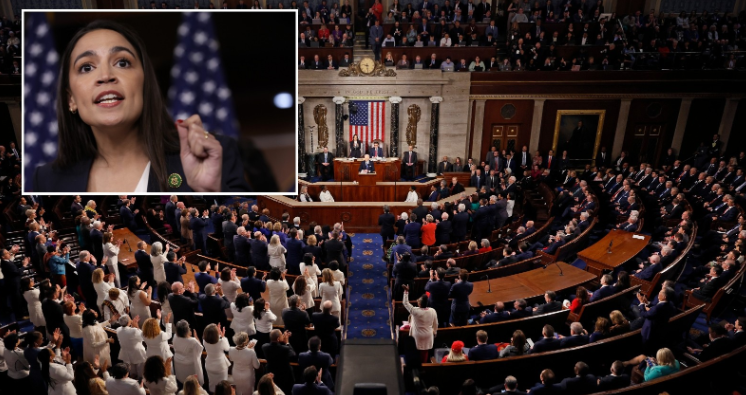 House Passes It 285 — 98: Devastated Rep. Alexandria Ocasio Cortez Can't Believe It As She Rejects Results Outright