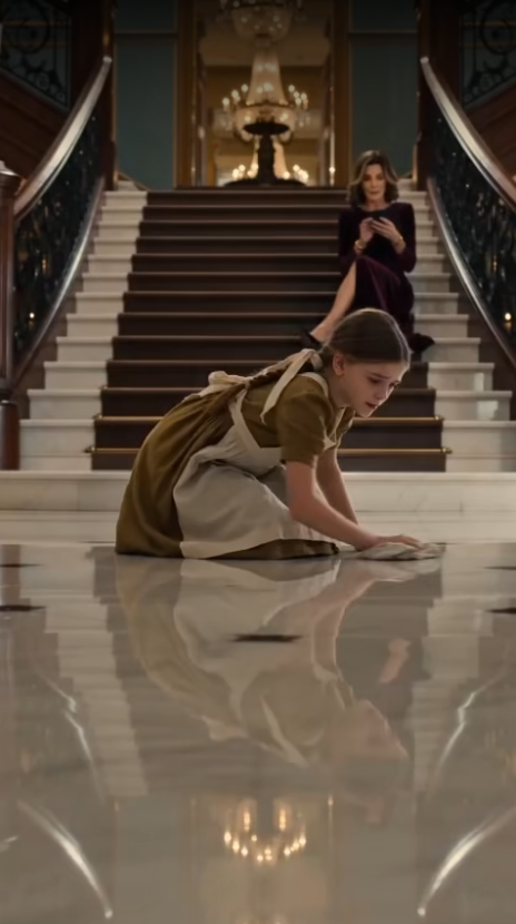 He Came Home After 15 Years… And Found His Daughter Scrubbing Floors in Her Own Mansion