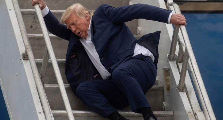 Trump FALLS AGAIN! — White House Doctor Breaks Silence!