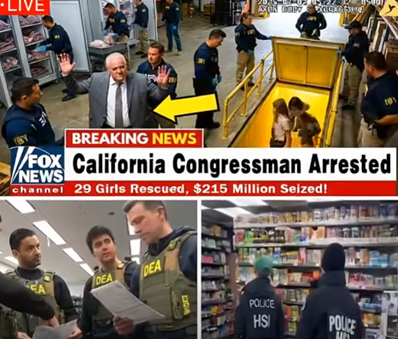 Shocking FBI and ICE Raid Unveils Hidden Bunker of Congressman Adam Schiff: 29 Trafficked Girls Rescued and $215 Million Seized in Historic Crackdown on a $2.5 Billion Criminal Empire! Discover the Dark Secrets Behind This Multi-State Operation.