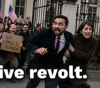 Mamdani Gives Free Pass To Islamists, Then New Yorkers Storm His Mansion!!