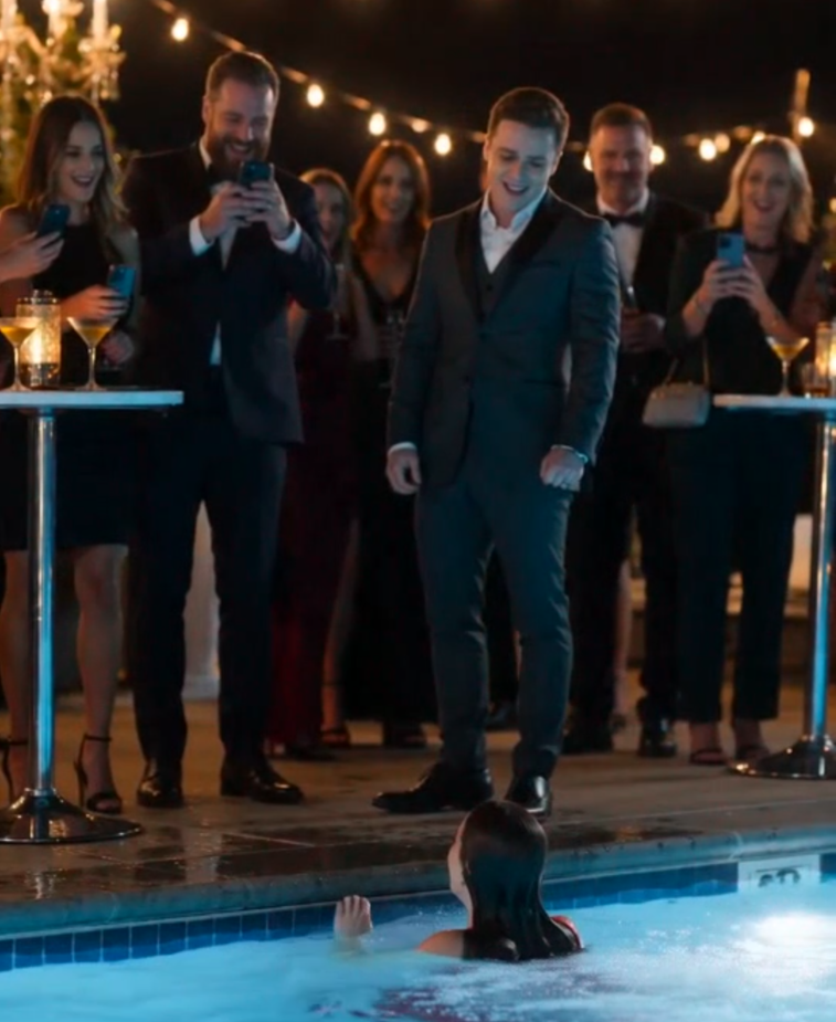 The Billionaire’s Daughter Was Pushed Into the Pool at an Elite Party—Then Her Father Arrived and Asked, “Who Touched My Daughter?”