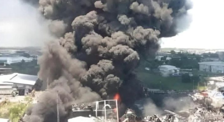 Emergency Response Underway After Fire in Trikala Factory