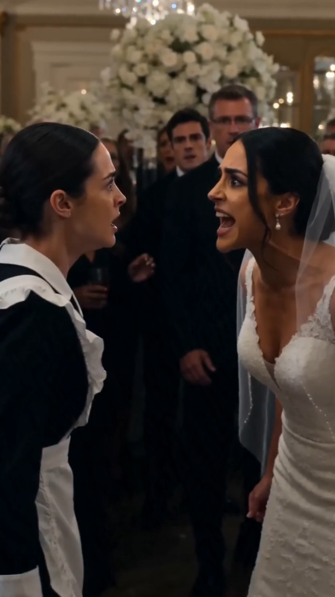 Waitress Destroys the Wedding Cake—Seconds Later, the Groom’s Dark Secret Is Exposed