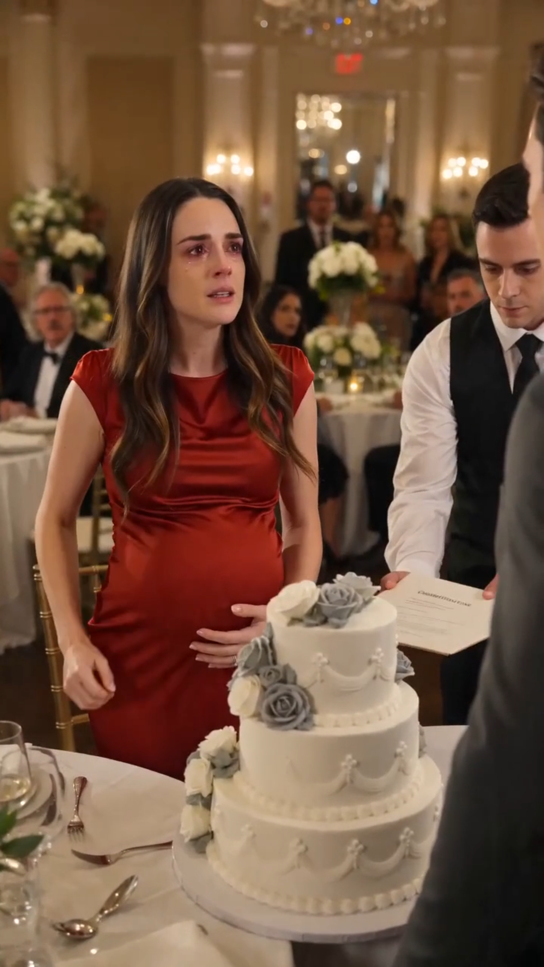 Billionaire Brought His Mistress to Humiliate His Pregnant Wife—Then Her Divorce Cake Destroyed Him